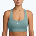 Biustonosz treningowy Nike Swoosh Light Support cannon/white 3