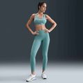 Biustonosz treningowy Nike Swoosh Light Support cannon/white 7