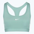 Biustonosz treningowy Nike Swoosh Light Support cannon/white 4