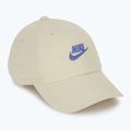 Czapka z daszkiem Nike Club Unstructured Futura Wash light khaki/sapphire