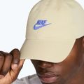 Czapka z daszkiem Nike Club Unstructured Futura Wash light khaki/sapphire 8
