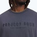 Koszulka męska Under Armour Project Rock Q3 ST Graphic downpour gray/white 3