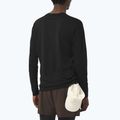 Longsleeve do biegania męski Salomon Sense Aero GFX deep black 2