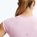 Koszulka do biegania damska Nike Swoosh Run Dri-Fit pink foam/photon dust/white 5