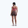 Spodenki damskie Nike Pro Sculpt High Waisted 5" Biker tattoo/burgundy crush/white 3
