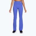 Spodnie treningowe damskie Nike Zenvy High-Waisted Flared sapphire/white