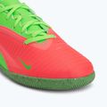Buty piłkarskie dziecięce Nike Jr. Phantom 6 Low Club Erling Haaland IC hot punch/green strike/black 7