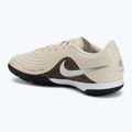 Buty piłkarskie męskie Nike United Tiempo Maestro Academy TF fossil/burgundy crush/metallic silver 3
