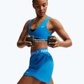 Spodenki treningowe damskie Nike Pro 2in1 light photo blue/white 4
