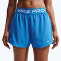 Spodenki treningowe damskie Nike Pro 2in1 light photo blue/white 6