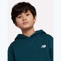 Bluza dziecięca New Balance Brush Back Small Logo Hoodie medusa green 5