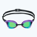 Okulary do pływania arena Cobra Swipe Mirror emerald/plum/black 2