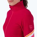 Bluza polarowa damska Rossignol Strawpile Fleece Fz ruby red 4