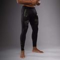 Legginsy treningowe męskie Venum Training Camp 4.0 black/neo green 5