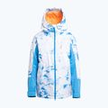 Kurtka snowboardowa damska ROXY Chloe Kim azure blue clouds 7