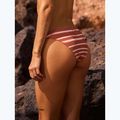 Dół od stroju kąpielowego ROXY Printed Beach Classics Moderate cedar wood happy stripe 9