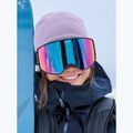 Gogle snowboardowe damskie ROXY Storm W black/clux ml pink gold 7