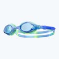 Okulary do pływania dziecięce TYR Swimple Tie Dye Non-Mirrored blue/blue/green