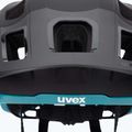 Kask rowerowy UVEX React black/teal matt 7