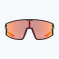 Okulary przeciwsłoneczne dziecięce UVEX Skyryse Jr black matt/mirror red 2
