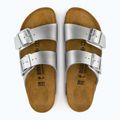 Klapki damskie BIRKENSTOCK Arizona BF Narrow silver 8