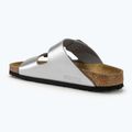 Klapki damskie BIRKENSTOCK Arizona BF Narrow silver 2