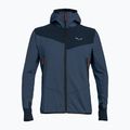 Bluza trekkingowa męska Salewa Agner Hybrid PL/DST FZ Hoody navy blazer melange 5