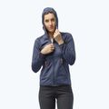 Bluza trekkingowa damska Salewa Agner Hybrid PL/DST FZ Hoody navy blazer melange 5