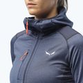 Bluza trekkingowa damska Salewa Agner Hybrid PL/DST FZ Hoody navy blazer melange 7