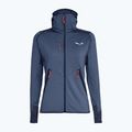 Bluza trekkingowa damska Salewa Agner Hybrid PL/DST FZ Hoody navy blazer melange 10
