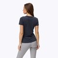 Koszulka trekkingowa damska Salewa Geometric Dry premium navy melange 3