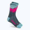 Skarpety DYNAFIT Traverse Crew cinder pink glo/6070