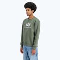 Bluza męska Alpha Industries Basic dark olive 4