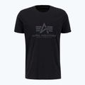 Koszulka męska Alpha Industries Basic Rainbow Reflective black 3