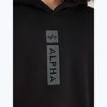 Bluza męska Alpha Industries Puff Print Hoodie black 5