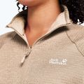 Bluza polarowa damska Jack Wolfskin Anytrail Full Zip oat 4