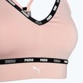Biustonosz treningowy PUMA Low Impact Strong Strappy rose dust 3