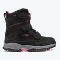 Śniegowce dziecięce KangaROOS K-Robi KTX jet black/daisy pink 2