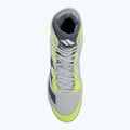 Buty zapaśnicze męskie Adizero team light grey/ team onix/ team sollar yellow 2 5