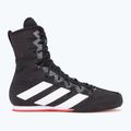 Buty bokserskie adidas Box Hog 4 core black/cloud white/pure ruby 2