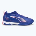 Buty piłkarskie dziecięce PUMA Ultra 5 Match It + Mid Jr lapis lazuli/puma white/sunset glow 2