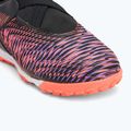 Buty piłkarskie dziecięce PUMA Future 8 Match LL TT + Mid puma black/ puma white/ glowing red 7