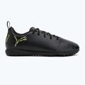 Buty piłkarskie dziecięce PUMA Future 8 Play TT Jr puma black/fizzy light/green terrain 2