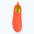 Buty piłkarskie dziecięce PUMA Future 9 Match TT + Mid Jr glowing red/puma white/puma black/puma silver 5