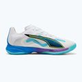 Buty do piłki ręcznej PUMA Accelerate Nitro SQD 4 Game On puma white/glowing red/ultra blue 9