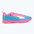 Buty piłkarskie dziecięce PUMA Ultra 6 Play It Jr poison pink/puma wht/sun stream/bright aqua/puma blk 2