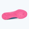 Buty piłkarskie dziecięce PUMA Ultra 6 Play It Jr poison pink/puma wht/sun stream/bright aqua/puma blk 4