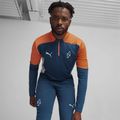 Bluza piłkarska męska PUMA Neymar Jr Creativity 1/4 Zip Top ocean tropic/hot heat 3