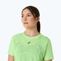 Koszulka do biegania damska ASICS Metarun Top illuminate green 5