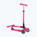 Hulajnoga trójkołowa dziecięca Globber Primo Foldable Lights fuchsia 5